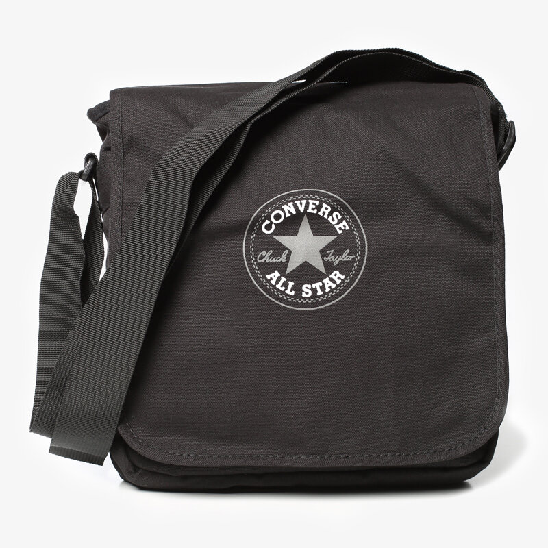 Damen Tasche CONVERSE TASCHE SMALL FLAPBAG 410891018 Schwarz