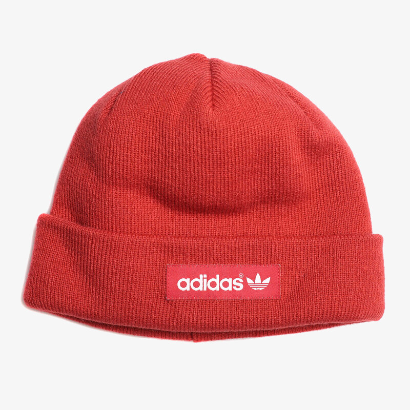 Kinder Mütze ADIDAS MÜTZE LOGO BEANIE AC0617 Rot