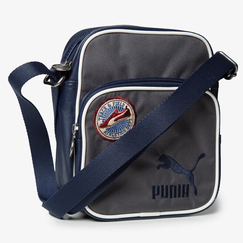 Damen Tasche PUMA MINITASCHE ORIGINALS REPORTER VARSITY 07344601 Grau