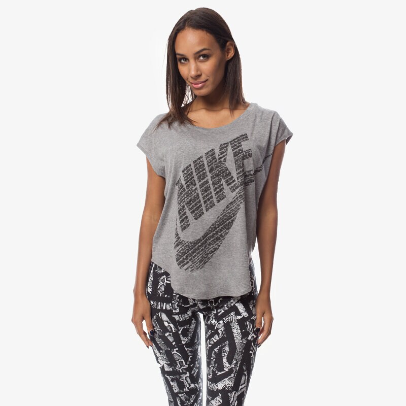 Damen T-Shirt NIKE T-SHIRT SIGNAL TEE 678393091 Grau