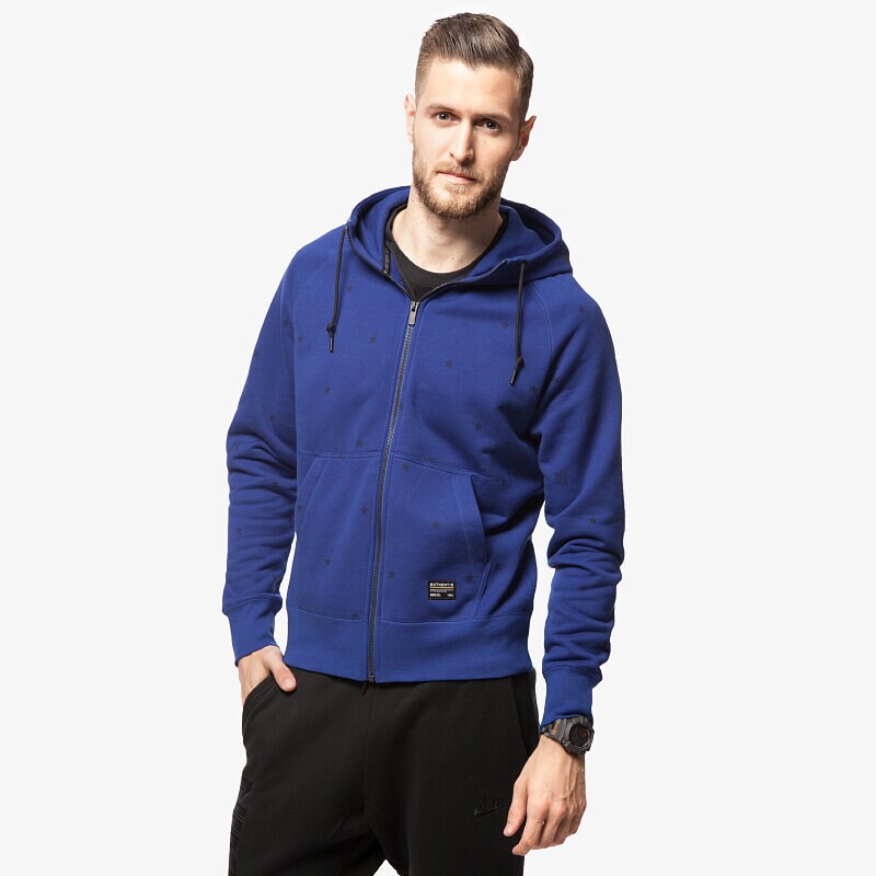 Herren NIKE SWEATSHIRT FC AW77 FZ HOODY 687941455 Dunkelblau