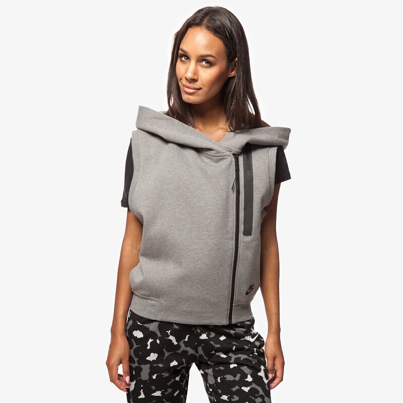 Damen Weste NIKE WESTE TECH FLEECE 689067091 Grau
