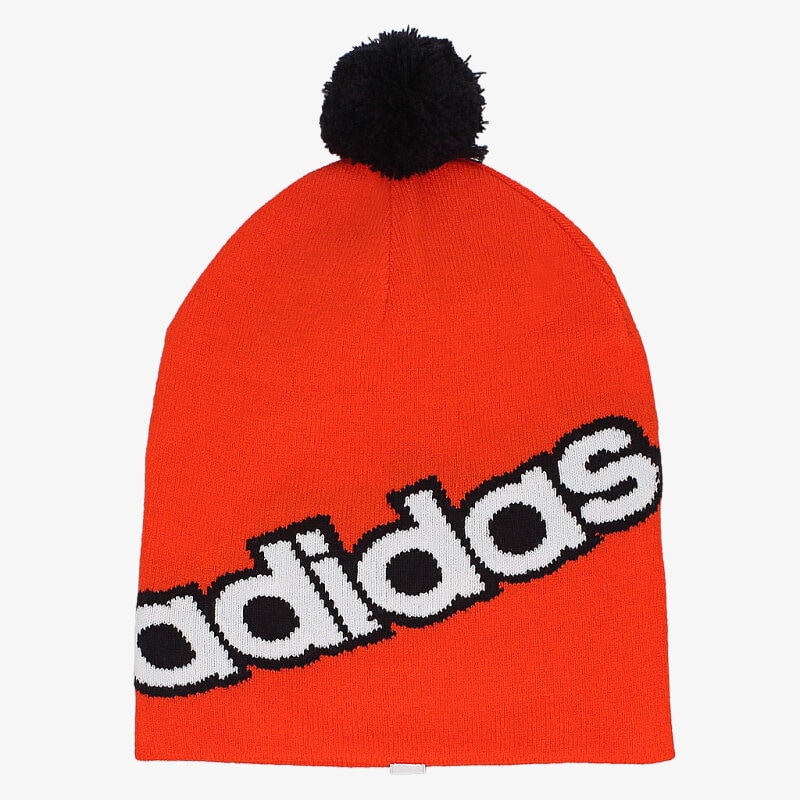 Kinder Mütze ADIDAS MÜTZE LINEAR POM BEAN AB0331 Orange