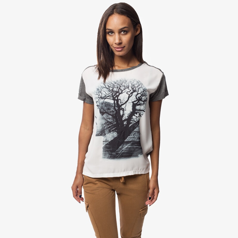 Damen T-Shirt CONFRONT T-SHIRT ATOP CF35TSD51001 Weiß