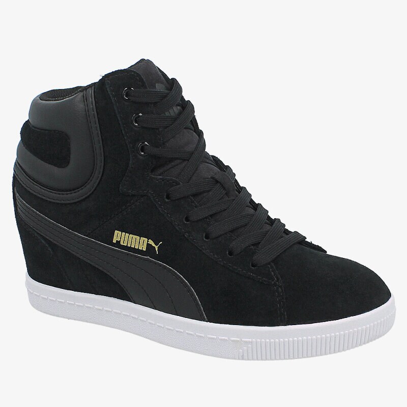 Damen Sneaker PUMA VIKKY WEDGE 35724603 Schwarz