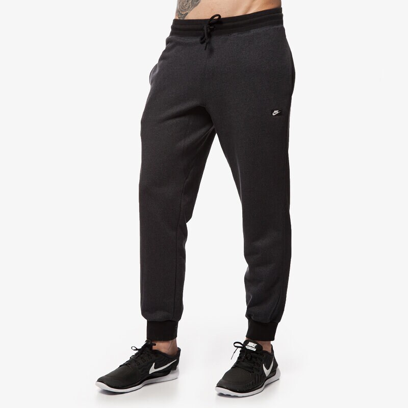 Herren Hosen NIKE HOSE AW77 FT CUFF PT-SHOEBX 678558060 Grau