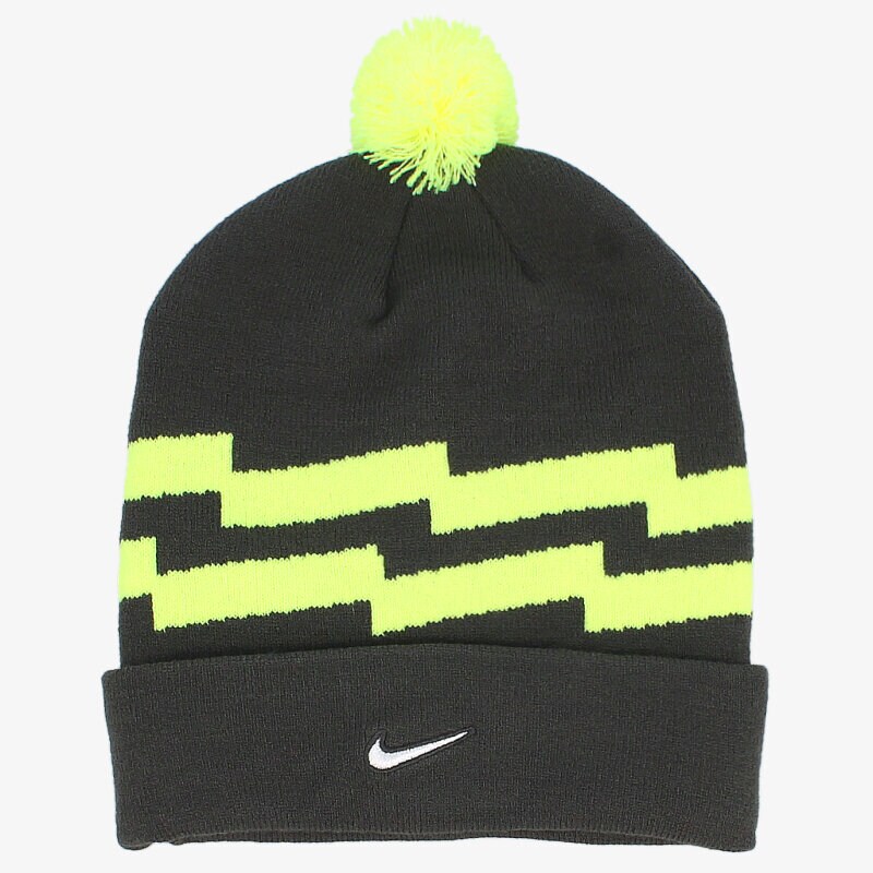 Kinder Mütze NIKE MÜTZE NSW LOI POM BEANIE 688769060 Schwarz