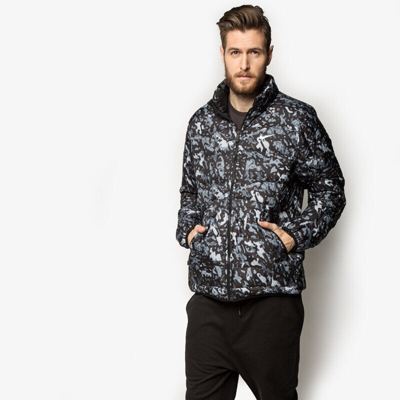 Herren Winterjacke NIKE JACKE ALLIANCE JACKET- FLP PRT 678291100 Grau