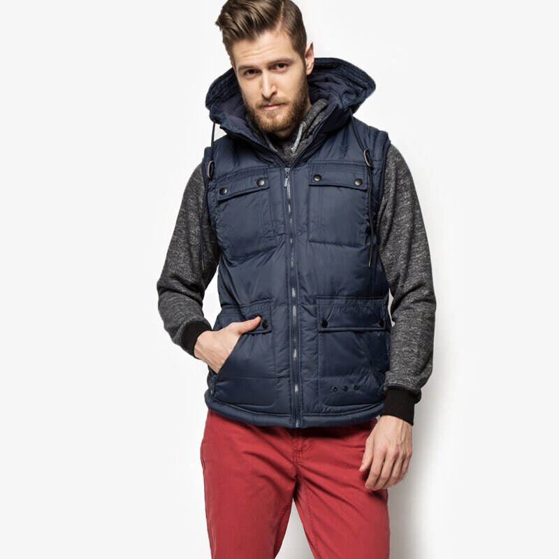 Herren Weste CONFRONT WESTE PERTO CF35KAM01001 Dunkelblau