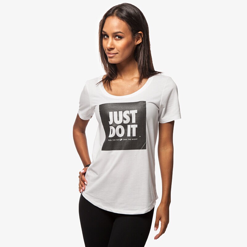 Damen T-Shirt NIKE T-SHIRT TEE- REFLECTIVE JDI 685514100 Weiß