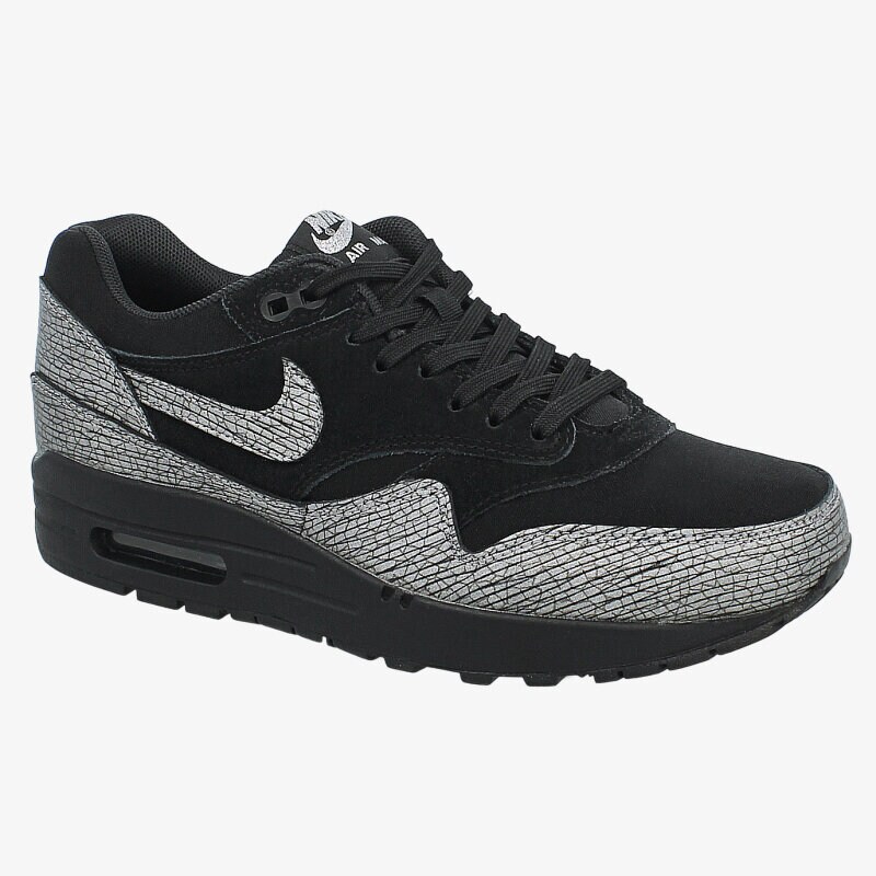 Damen Sneaker NIKE WMNS AIR MAX 1 PRM 454746005 Schwarz