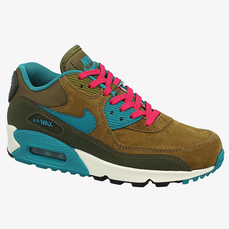 Damen Sneaker NIKE WMNS AIR MAX 90 LTHR 768887300 Braun