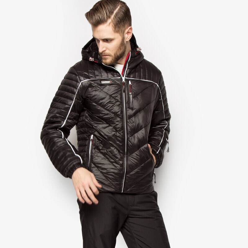 Herren Winterjacke CONFRONT JACKE ROSSO CFP35KUM01001 Schwarz