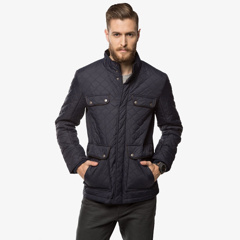 Herren Winterjacke CONFRONT JACKE KLLAS CF35KUM13001 Dunkelblau