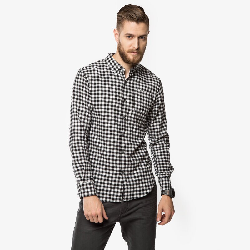 Herren Hemd CONFRONT HEMD PEIGEZ CF35KZM02001 Schwarz