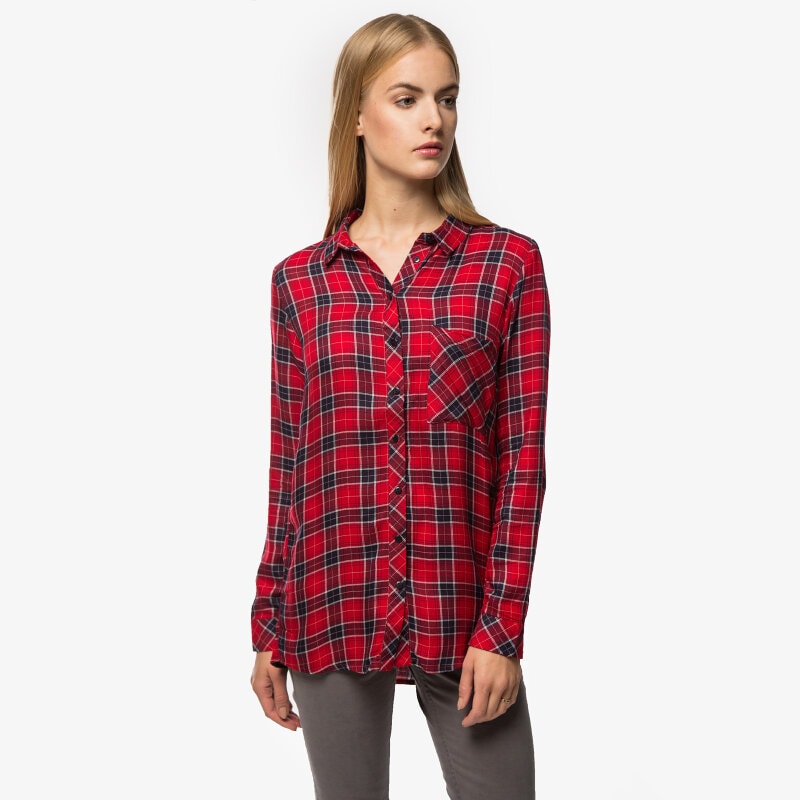 Damen T-Shirt CONFRONT HEMD CERTO CF35KZD01001 Rot