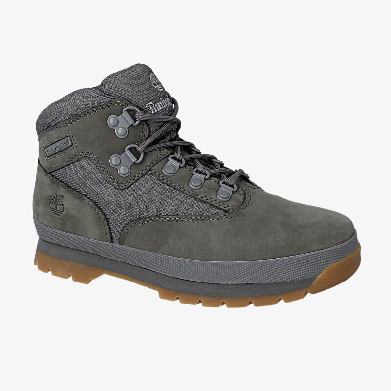 Kinder Outdoor Schuhe TIMBERLAND EURO HIKER - LEATHER / FABRIC A12WE Grau