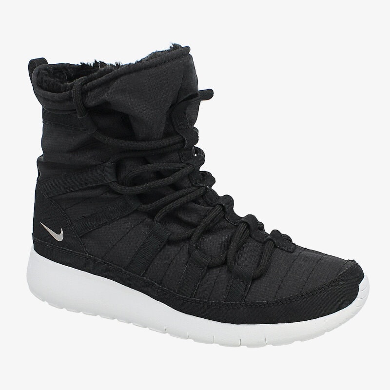 Kinder Winterschuhe NIKE ROSHE ONE HI FLASH (GS) 807739001 Schwarz
