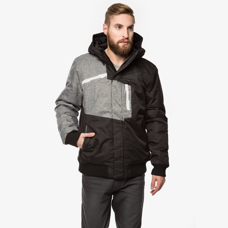 Herren Winterjacke UMBRO JACKE HABA UL35KUM12001 Schwarz