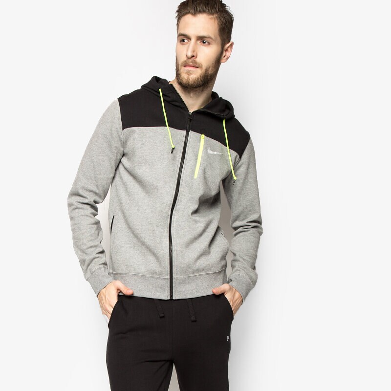 Herren NIKE SWEATSHIRT AV15 FLC FZ HOODY 679408091 Grau