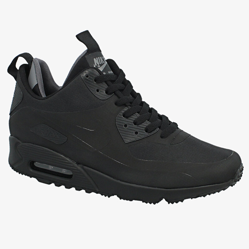 Herren Sneaker NIKE AIR MAX 90 MID WNTR 806808002 Schwarz