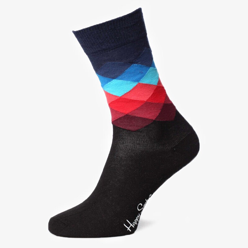 Damen Socken HAPPY SOCKS SOCKEN FADED DIAMOND SOCKS FD01069 Multicolor