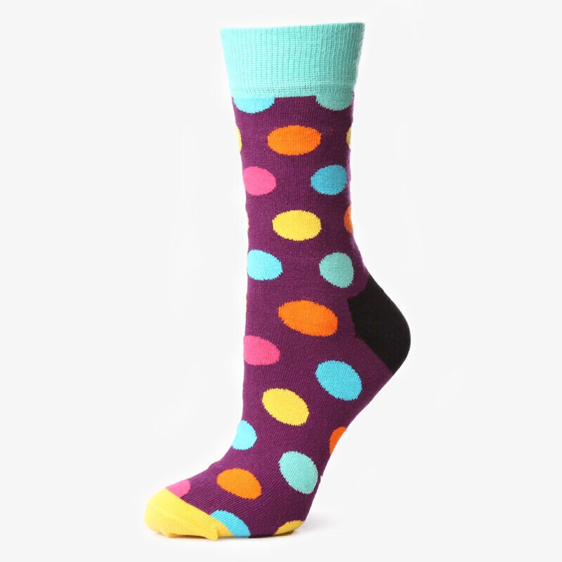 Damen Socken HAPPY SOCKS SOCKEN BIG DOTS BD01055 Multicolor