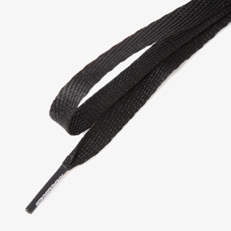 Schuhpflege TUBE LACES SCHNÜRSENKEL SILVER FLAT 1015301 Schwarz