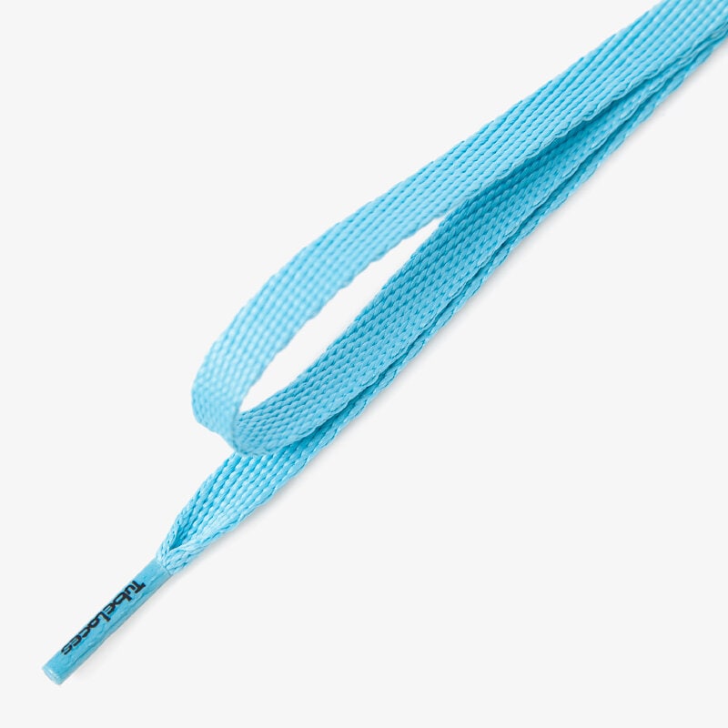 Schuhpflege TUBE LACES SCHNÜRSENKEL SILVER FLAT 1015303 Blau