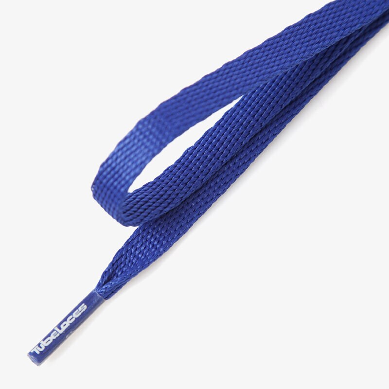 Schuhpflege TUBE LACES SCHNÜRSENKEL SILVER FLAT 1015314 Dunkelblau