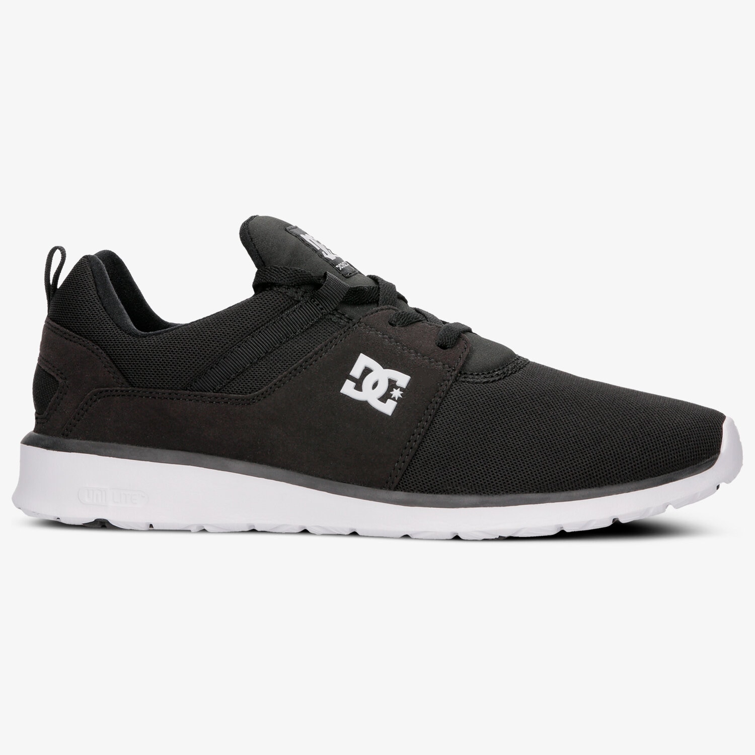 Herren Sneaker DC HEATHROW ADYS700071BKW Schwarz