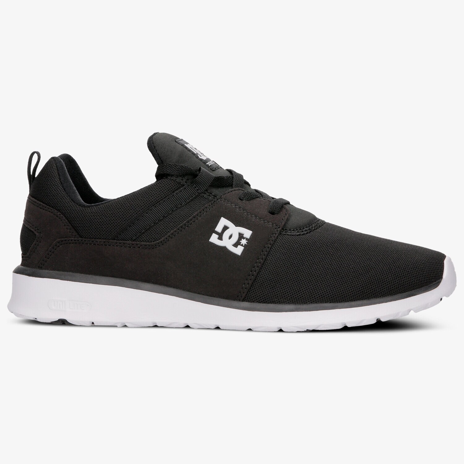 Herren Sneaker DC HEATHROW ADYS700071BKW Schwarz