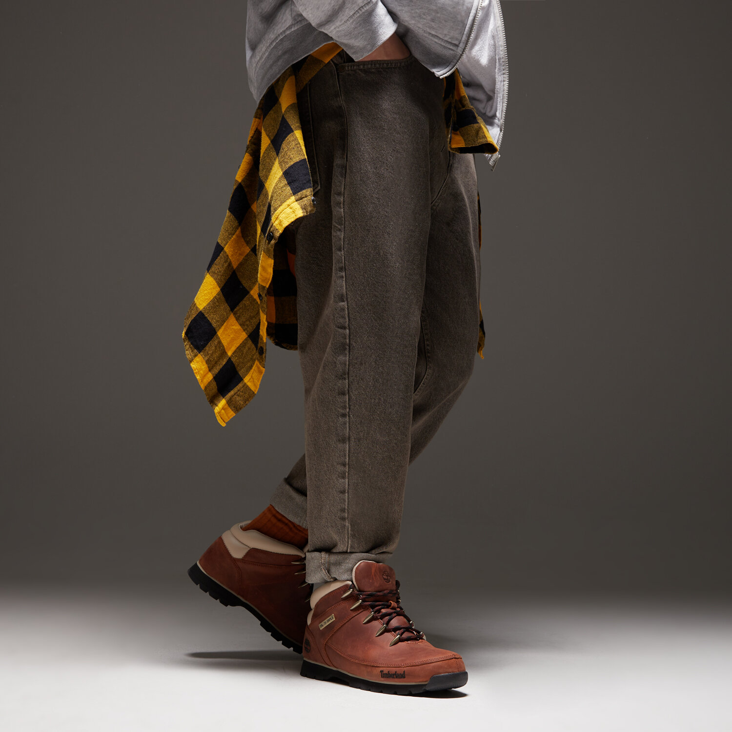 Timberland Botas De Piel Euro Sprint Hiker Marrón / Rebotl — foto 2