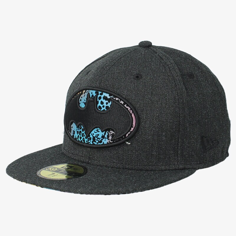 Kinder Cap NEW ERA MÜTZE SLICK INFILL BATMAN HEATHER 80210415 Grau