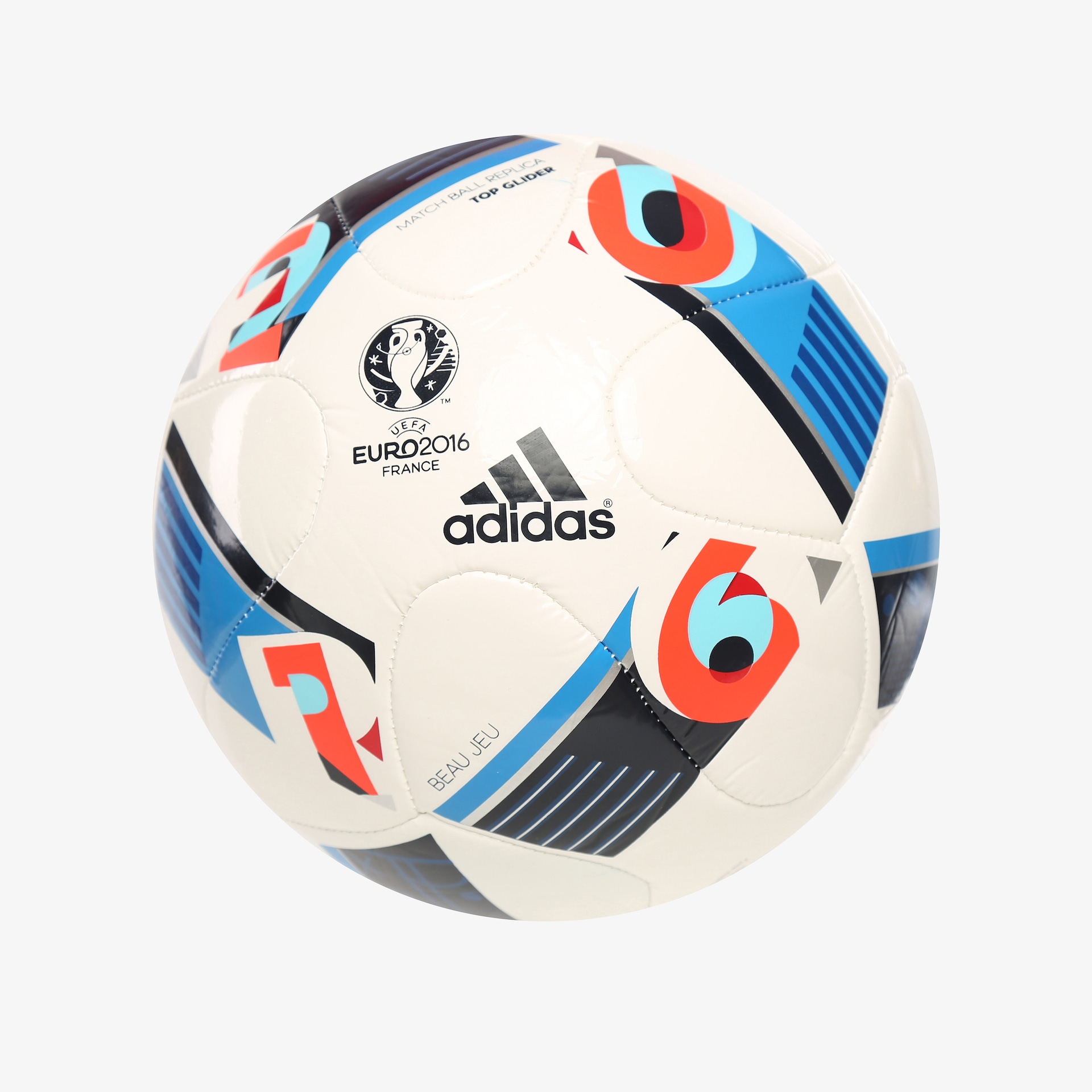 ADIDAS BALL UEFA EURO 2016 TOP GLIDE AC5448 Weiß
