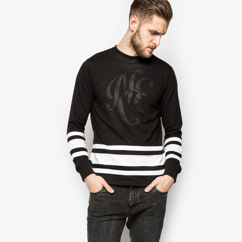 Herren Hemd NEW ERA T-SHIRT LS BASE CAMP VIZSLA HOCKEY HT TEE 11183108 Schwarz