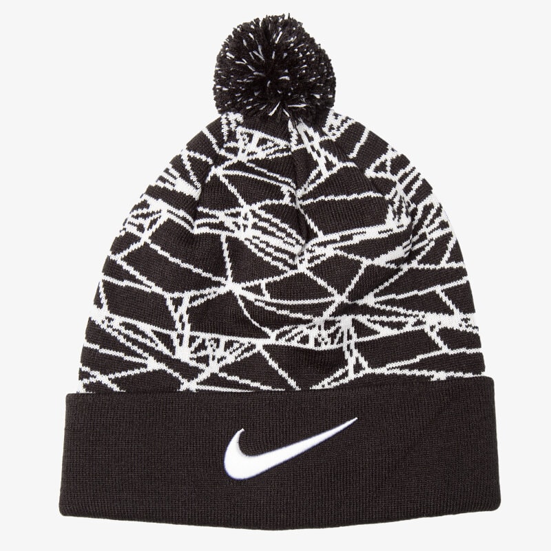 Kinder Mütze NIKE MÜTZE NSW WINTERIZE POM BEANIE 717116010 Schwarz