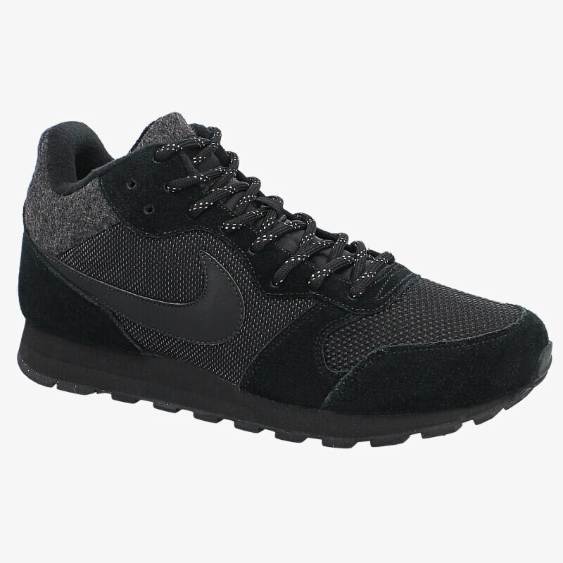 Herren Sneaker NIKE MD RUNNER 2 MID 807406001 Schwarz