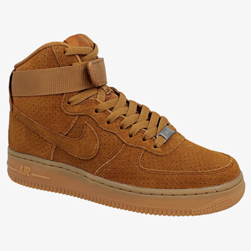 Damen Sneaker NIKE WMNS AIR FORCE 1 HI SUEDE  749266201 Braun