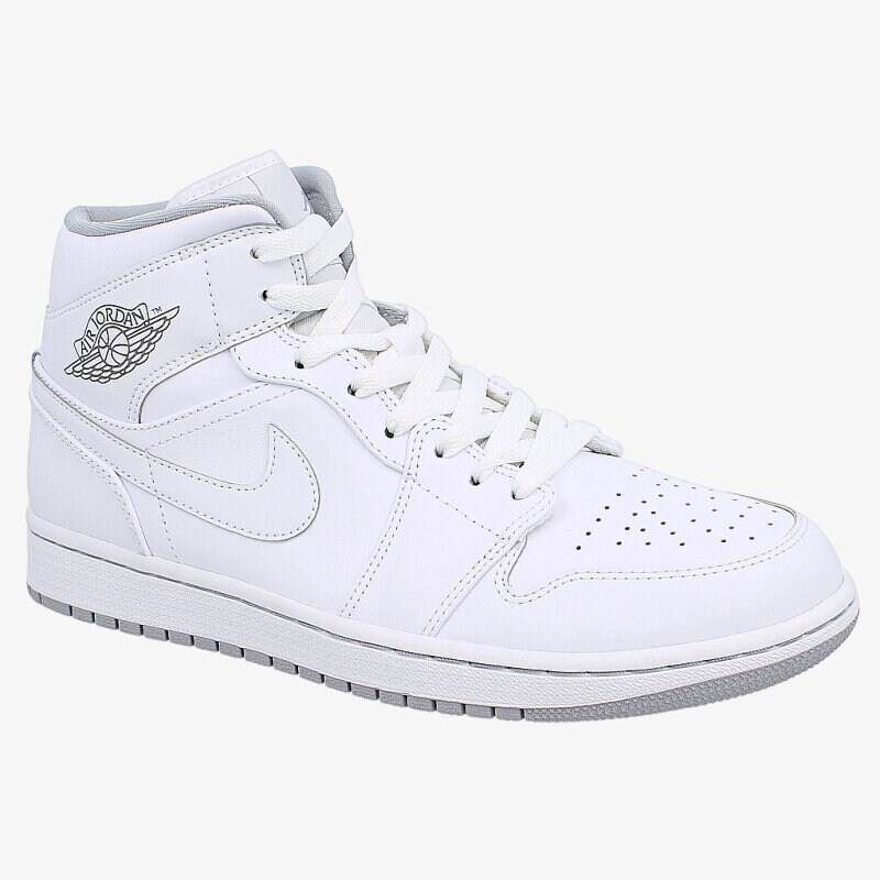 Herren Sneaker JORDAN AIR 1 MID  554724112 Weiß