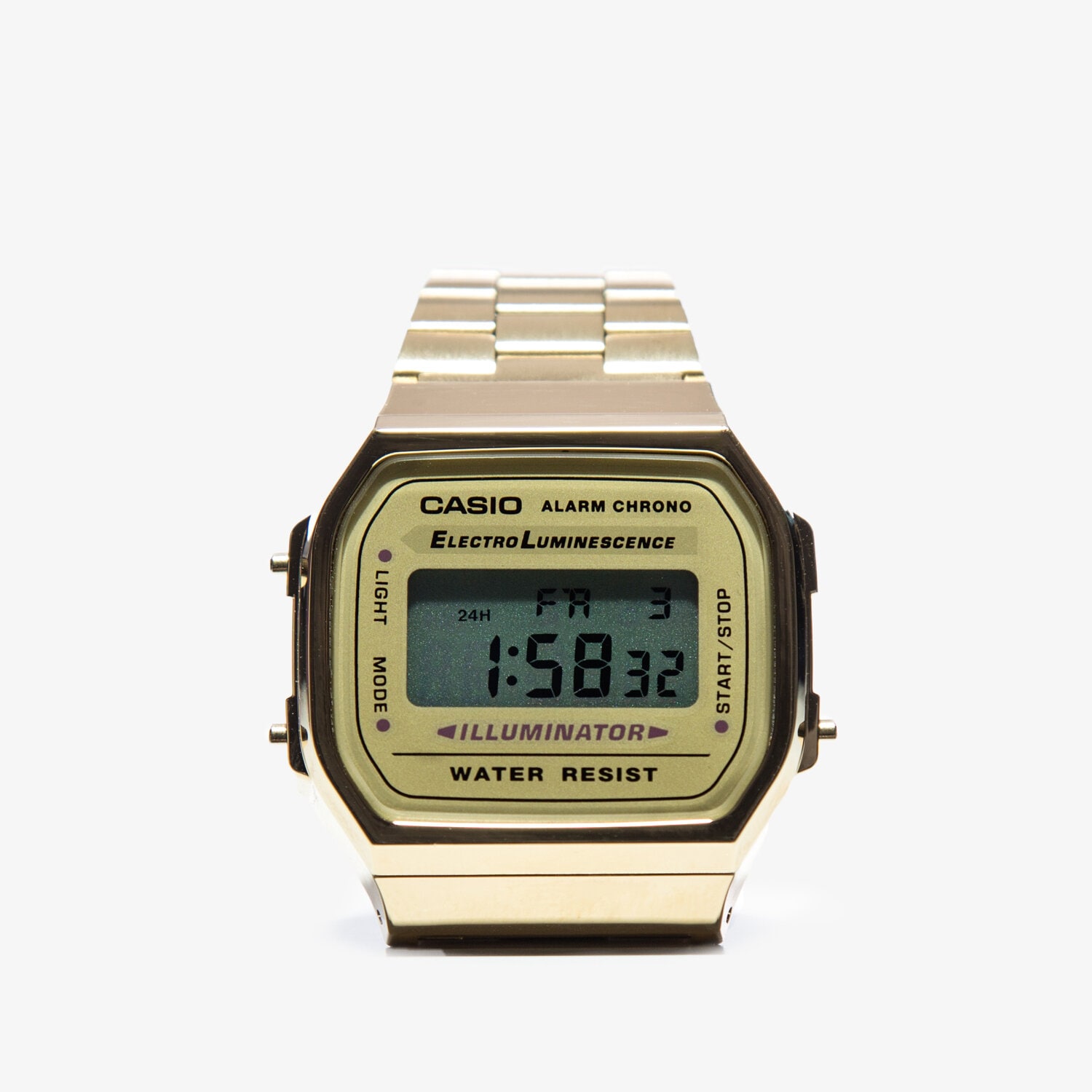 CASIO UHR-UHR A168WG9EF Gelb