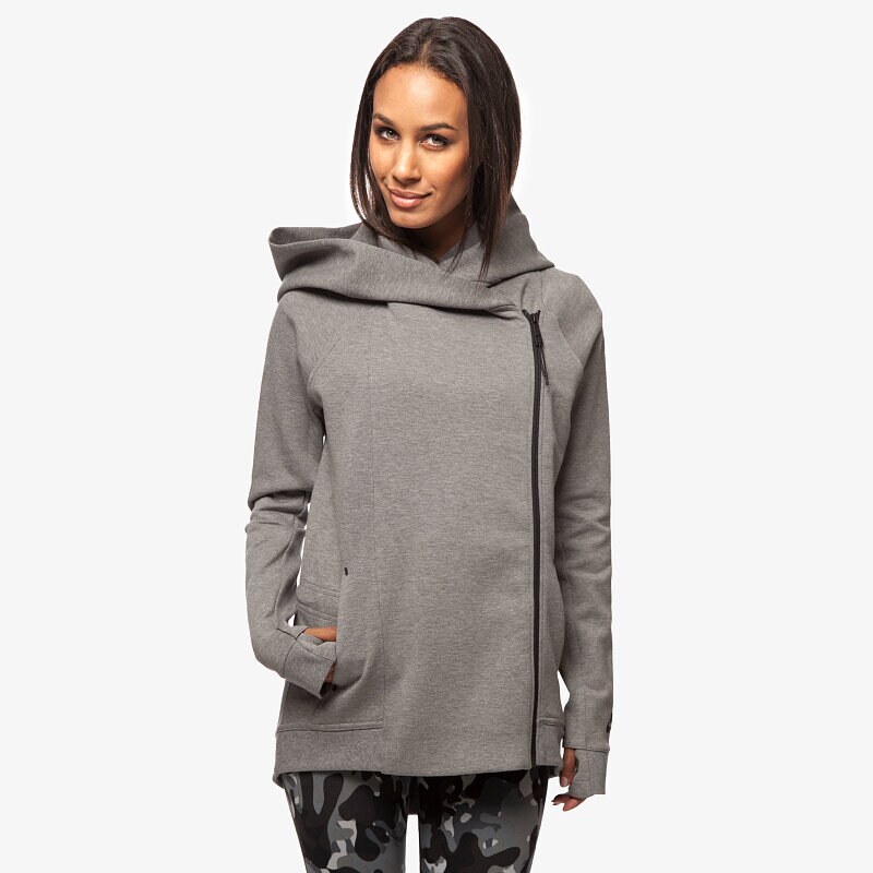 Damen NIKE SWEATSHIRT TECH FLEECE CAPE 684928091 Grau