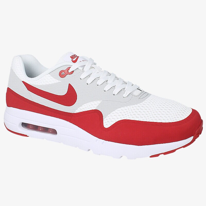 Herren Sneaker NIKE AIR MAX 1 ULTRA ESSENTIAL 819476106 Weiß