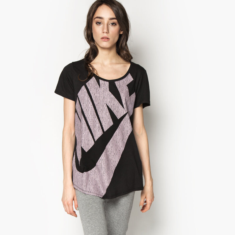 Damen T-Shirt NIKE T-SHIRT BF FUTURA GLYPH FILL 729489010 Schwarz