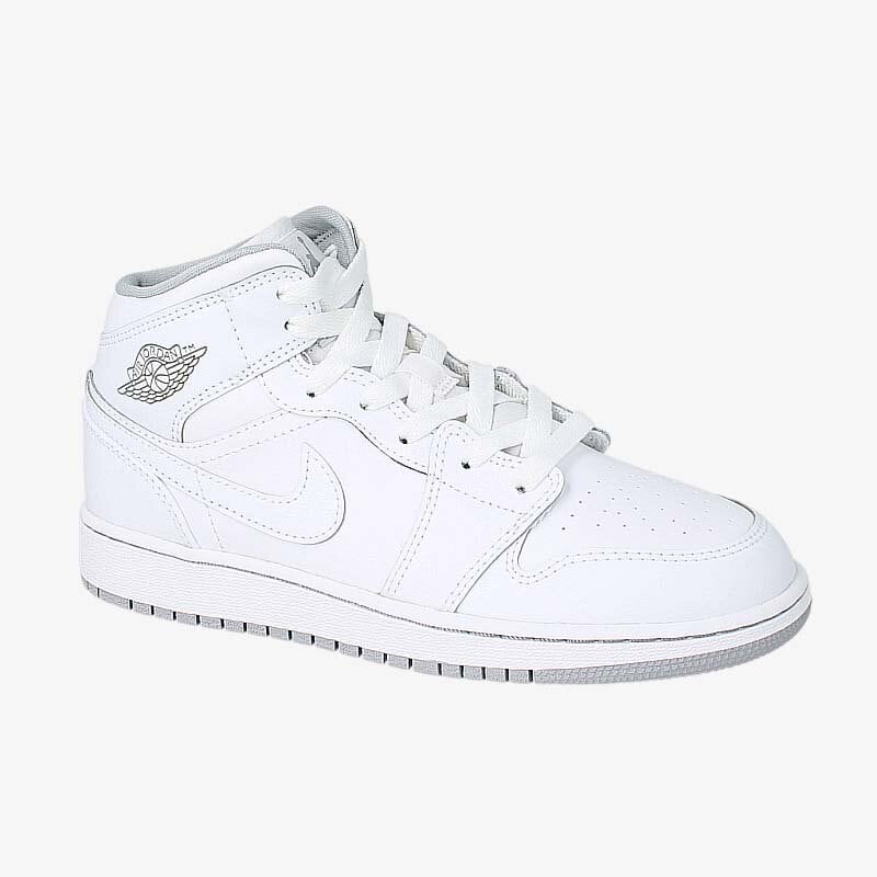 Kinder Sneaker JORDAN AIR 1 MID BG  554725-112 Weiß