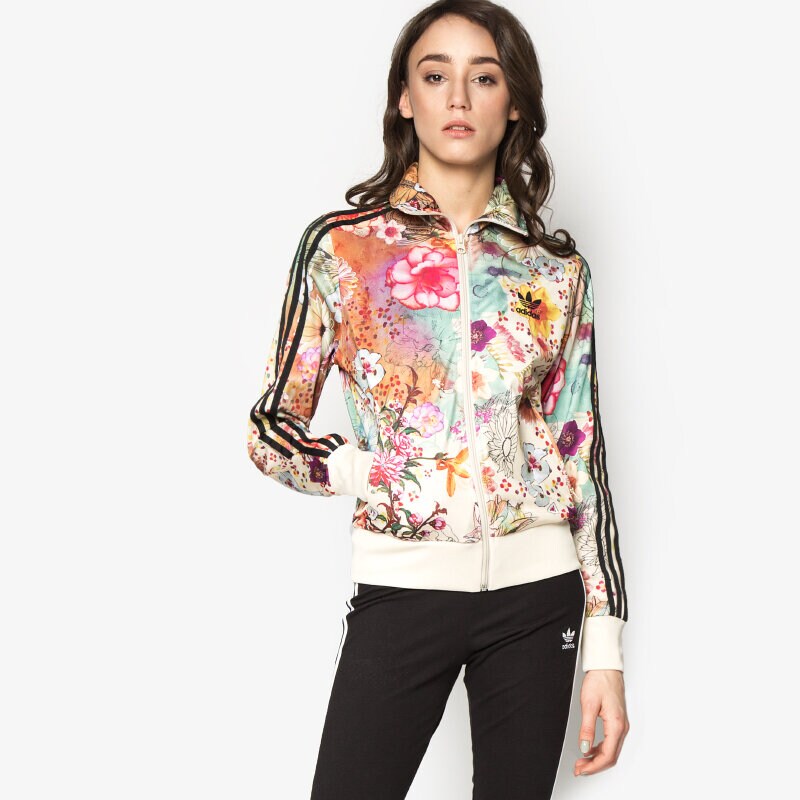 Damen ADIDAS SWEATSHIRT FIREBIRD TT AJ8151 Multicolor