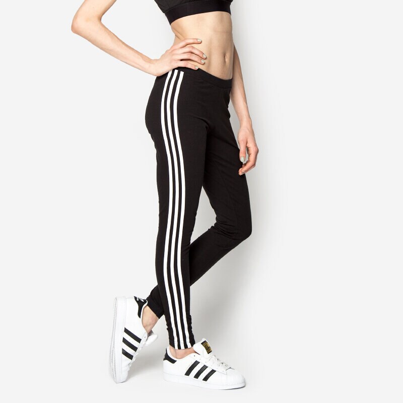 Damen Hosen ADIDAS HOSE 3STR LEGGINGS AJ8156 Schwarz