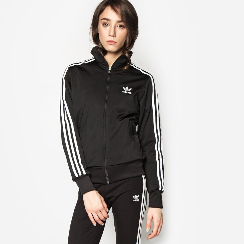 Damen ADIDAS SWEATSHIRT FIREBIRD TT AJ8416 Schwarz
