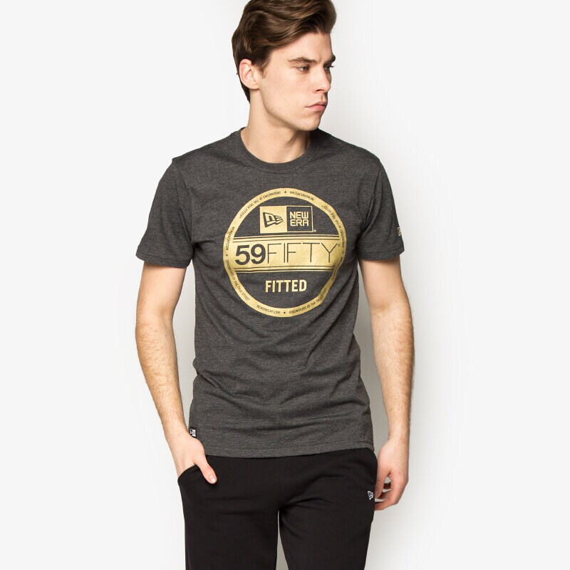 Herren T-Shirt NEW ERA T-SHIRT NEUE LUXE MET VS TEE 11211455 Grau