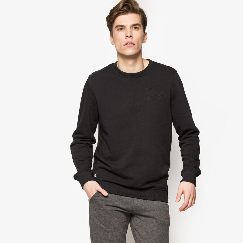 Herren NEW ERA SWEATSHIRT NEUE LUXX CREW 11208629 Schwarz